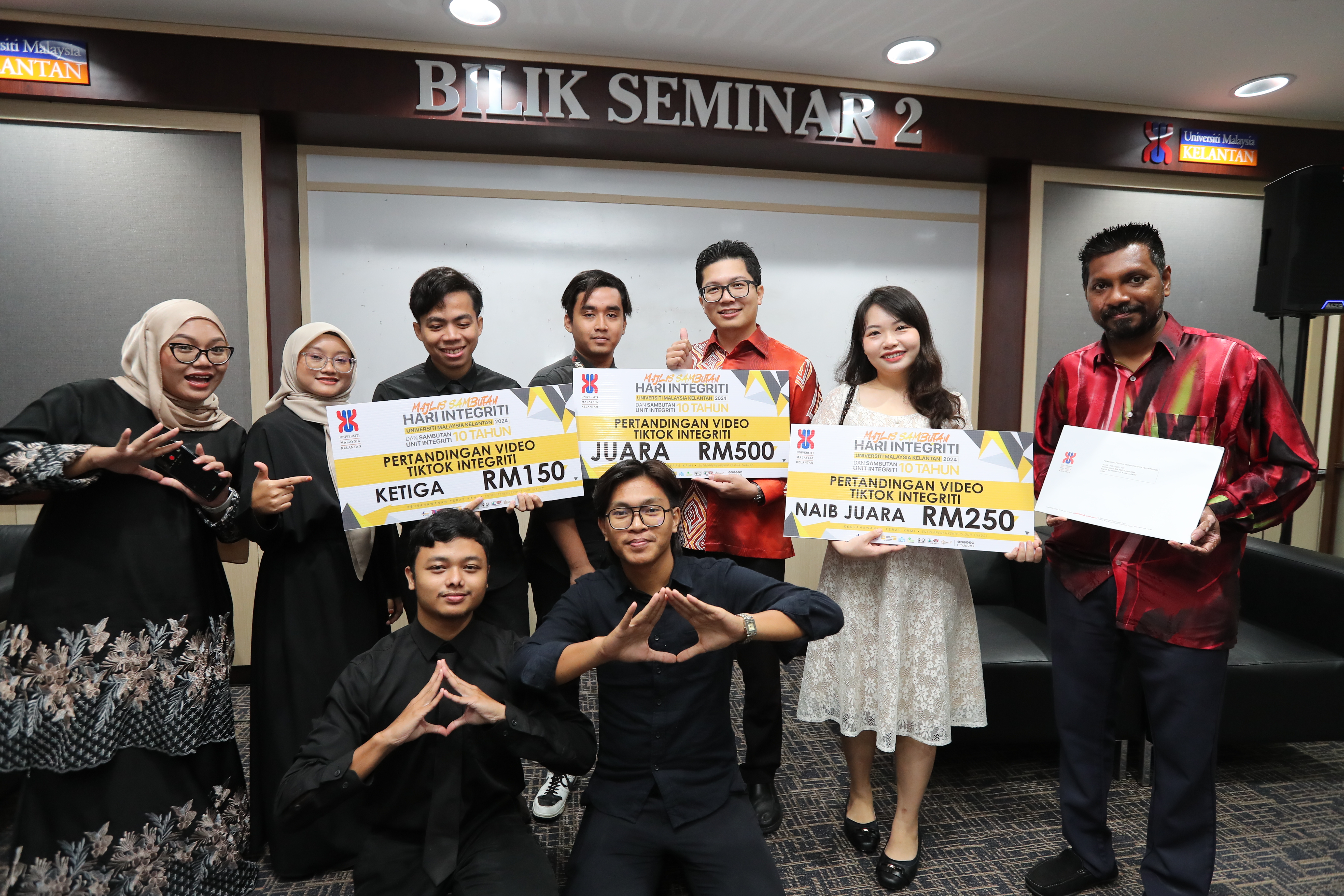 MAJLIS SAMBUTAN HARI INTEGRITI UMK 2024 DAN 10 TAHUN UNIT INTEGRITI