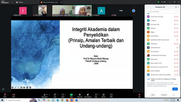 INTEGRITI AHLI AKADEMIK DALAM PENYELIDIKAN