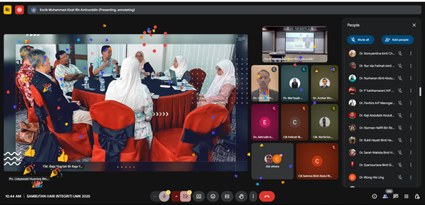 MAJLIS SAMBUTAN HARI INTEGRITI UMK 2025